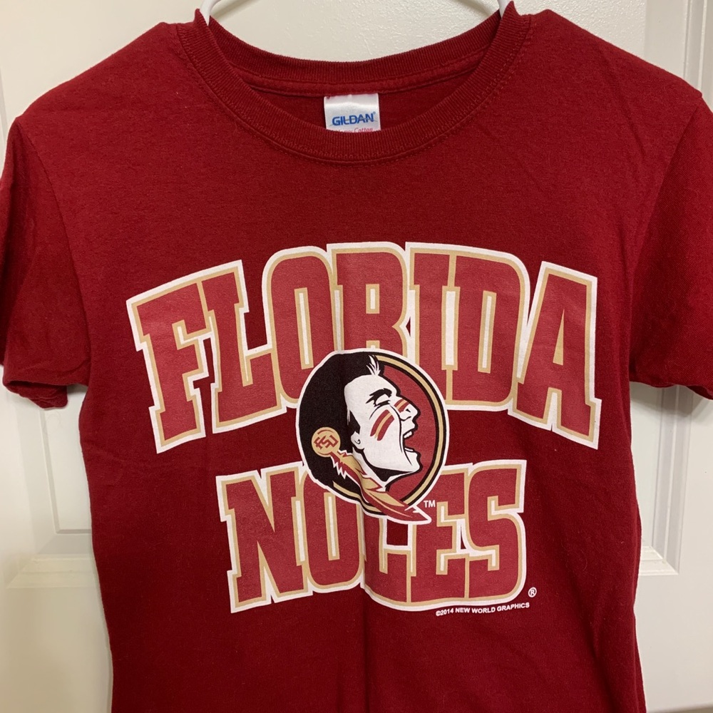 Florida State University tee.